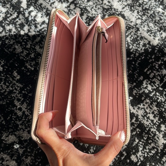 AUTHENTIC KATE SPADE PINK TRI FOLD WALLET - Picture 8 of 12
